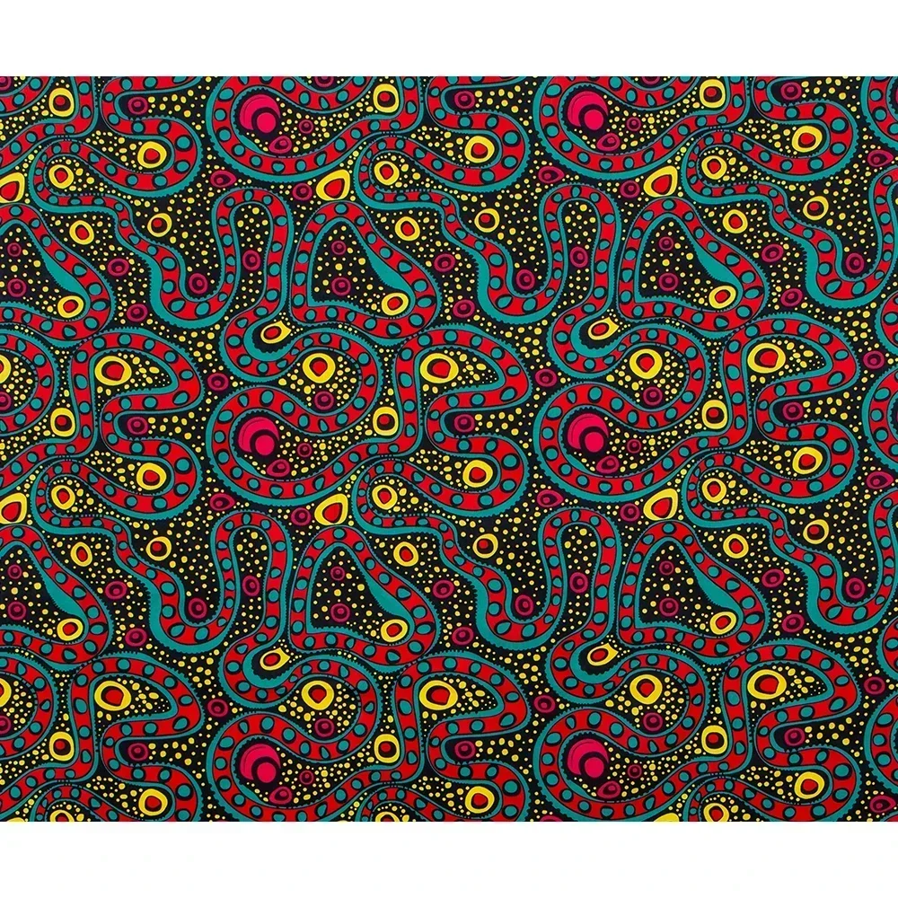 Bazin Riche Ankara Fabric African Real Wax Print Cotton 100% Tissus Wax Africain Patchwork Fabric for Dress A-52