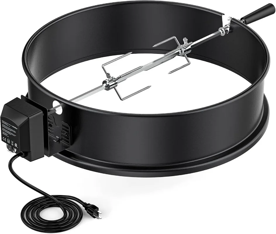 

Rotisserie Ring Kit for Weber 22-1/2-Inch Charcoal Kettle Grill and Other Similar Models