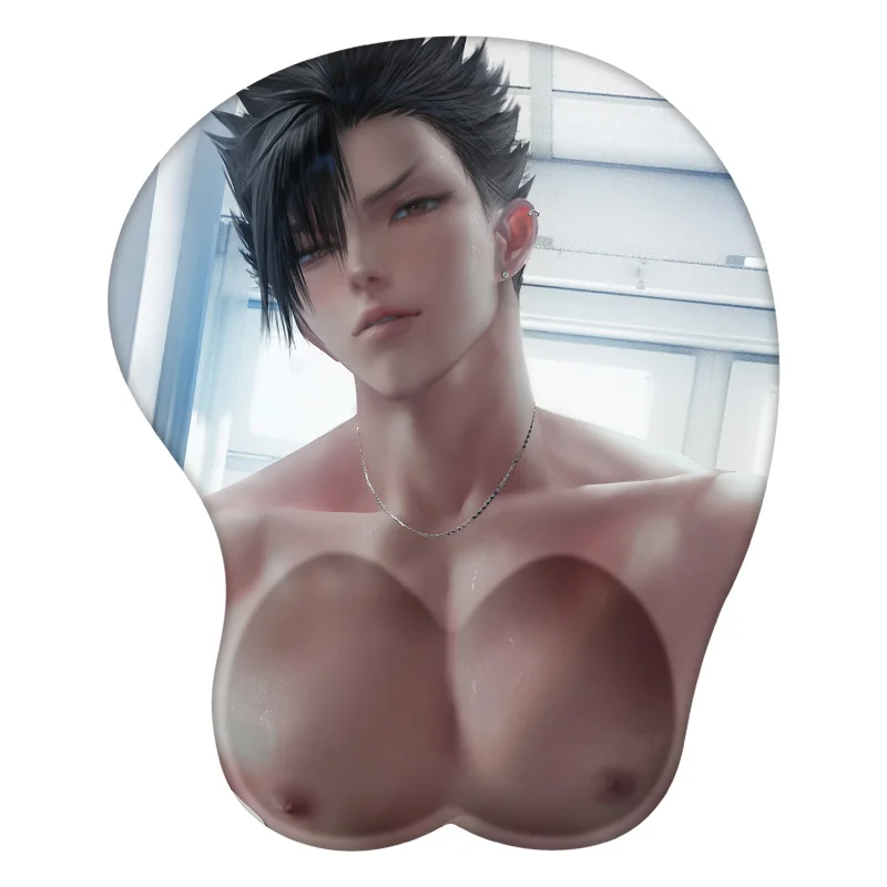 

Коврик для мыши Kuroo Tetsurou 3D, силиконовый привлекательный Оригинальный игровой коврик для запястья, подарок