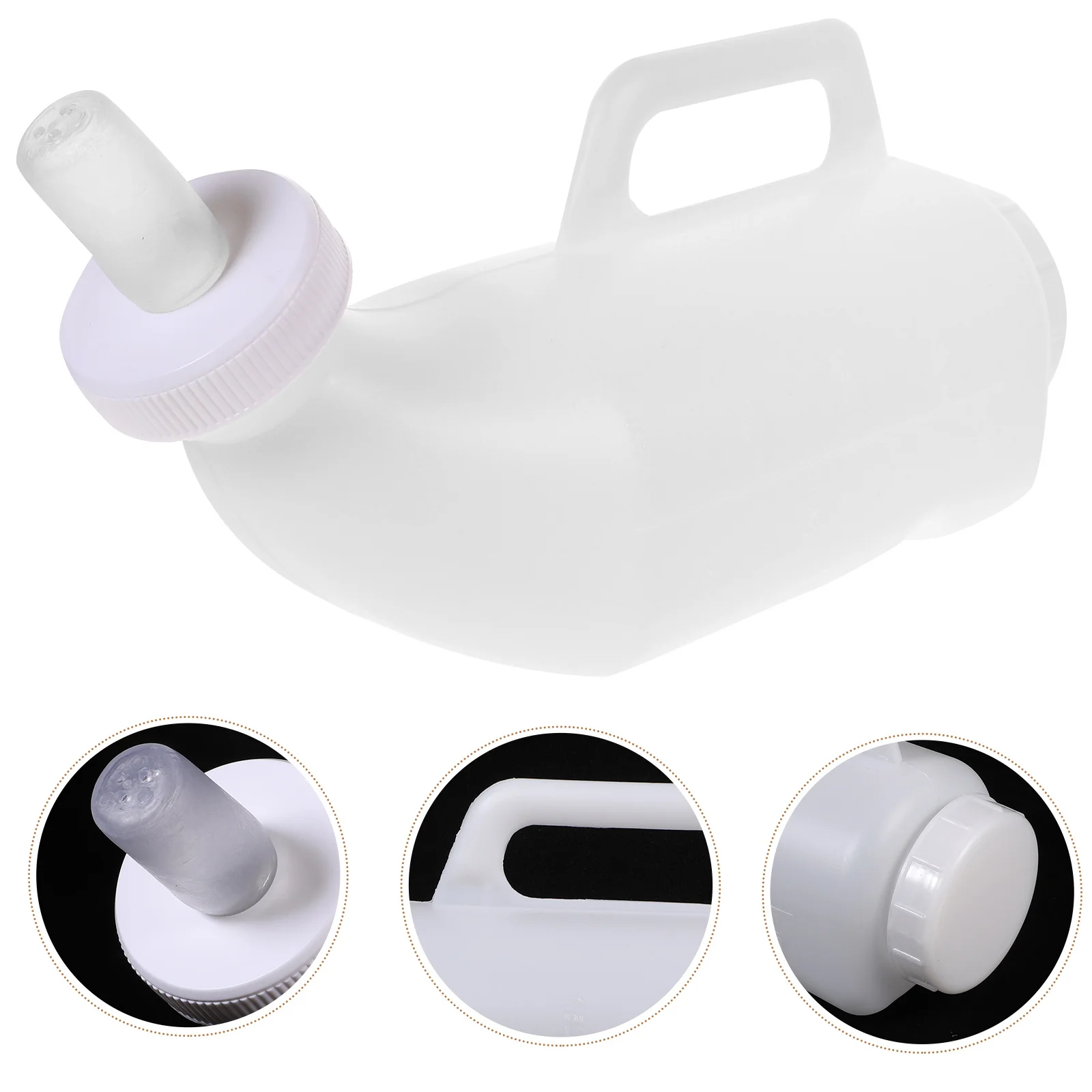 

2 set Sheep Nursing Feeding Bottle Kit White Lightweight Calf Nurser Bottle For Livestock Leak Proof Milk Feeder Pet Nursing