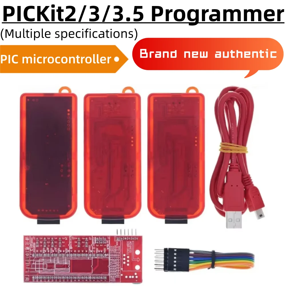 1 Set, PICKit2 PICKIT3 PICKit3.5 Programmer + PIC ICD2 PICKit 2 PICKIT3 PICKIT 3.5 Programming Adapter Universal Programmer Seat