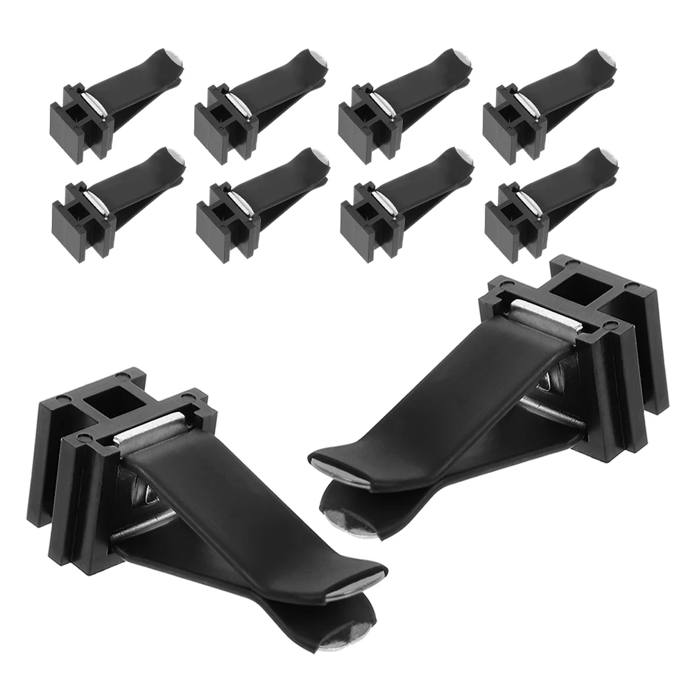 

10 Pcs Car Air Conditioner Clip Square Head Vent Freshener for Car Office Home Aromatherapy Air Outlet Clips Stylish Design