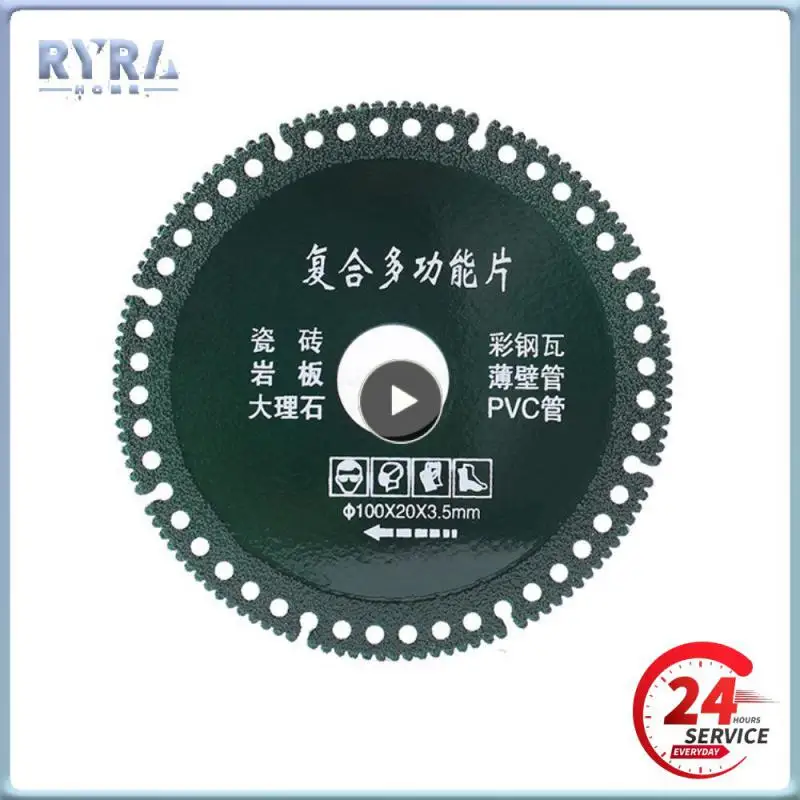 Composite Multifunctional Cutting Saw Blade 100mm Cutting Disc Ceramic Tile Glass Marble PVC Pipe Cutting Blade