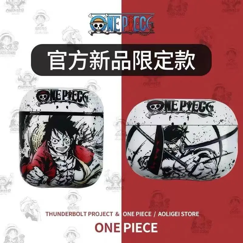 

New Anime One Piece Luffy Headphone Protective Case for Apple Airpods 4 Protective Case AirPods 4 Pro Pro2 Headphone Box Gift