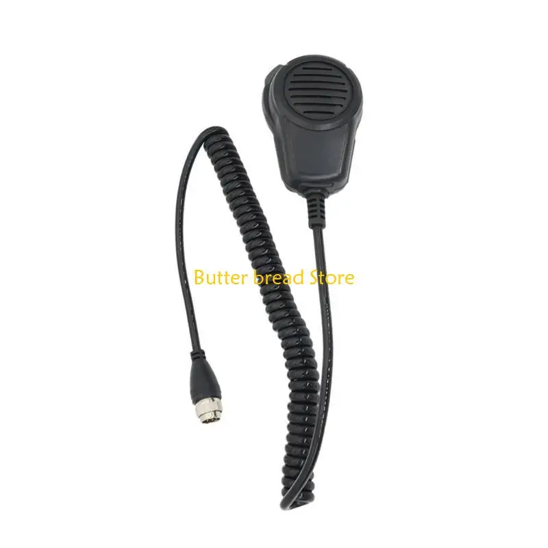 W89C HM-180 8pin Handheld Microphones -101 Replacement Outdoor Communication Mic Plastic Speaker Device for IC-M700 IC-M710