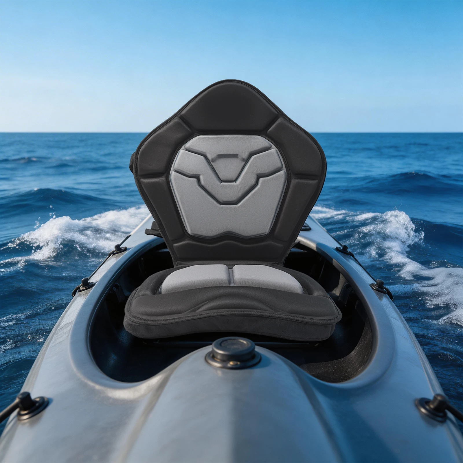

Kayak Seat Cushion Extra Thick Version,Fishing Boat Seat, Canoe Seat, Kayak Seat With Storage Bag