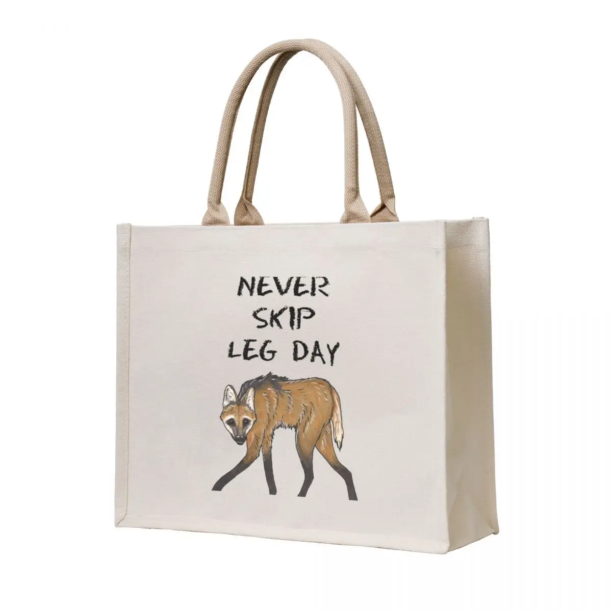 

Maned wolf - Animal series Tote Bag reusable shopping bags handbag cute pouch bag