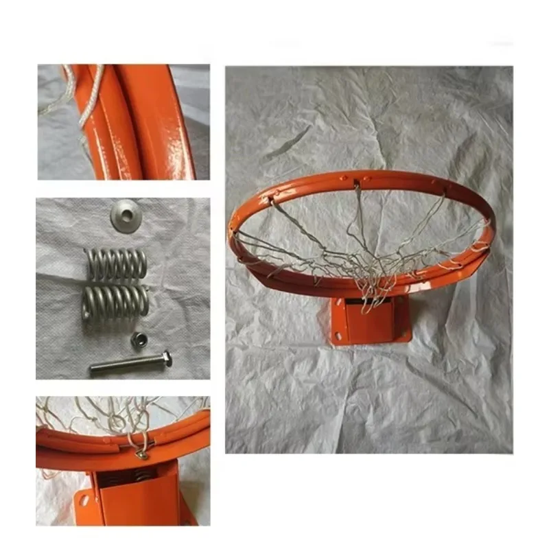 Professional Steel Basketball Hoop Rim Elastic Design For Training And Competition Use
