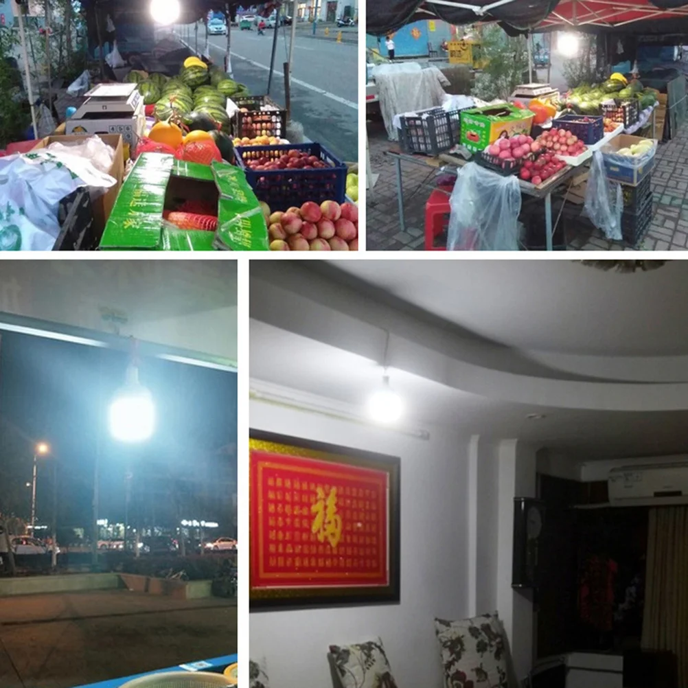 

1Pcs Waterproof LED Stall Lamp USB Charging Small Portable Outdoor Emergency Light Tent Lamp for Camping Garden Night Market