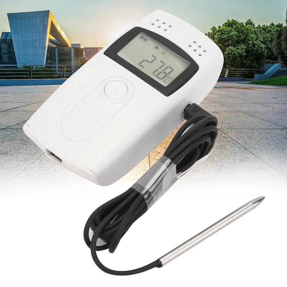 RC-4 Temperature Recorder USB Data Logger -30 To 60C High Accuracy Thermometer For Food For Pharma Cold Chain Storage Monitoring