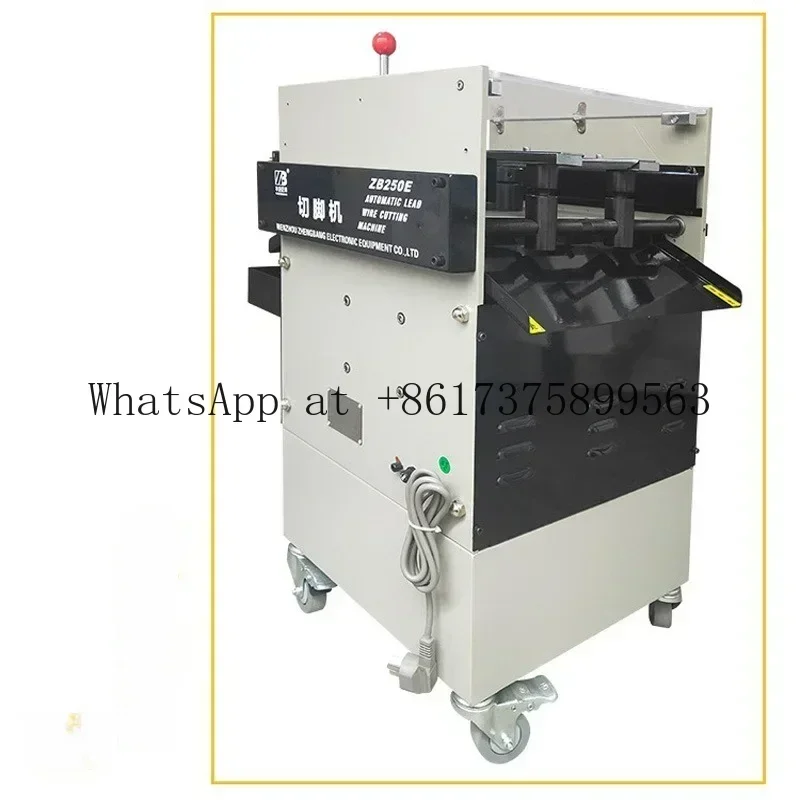 Precision Electronic Component Pin With Steel Guide Rail Industrial Automatic Lead Cutting Equipment for PCB