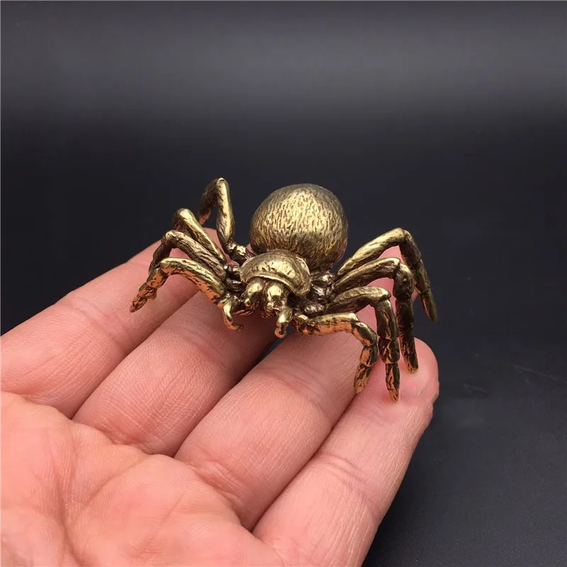 Scorpion Centipede Spider Toad Cobra Statue Bronze Miniature Doll Tea Pet Sculpture Interior Decoration Figurine Craft Ornament