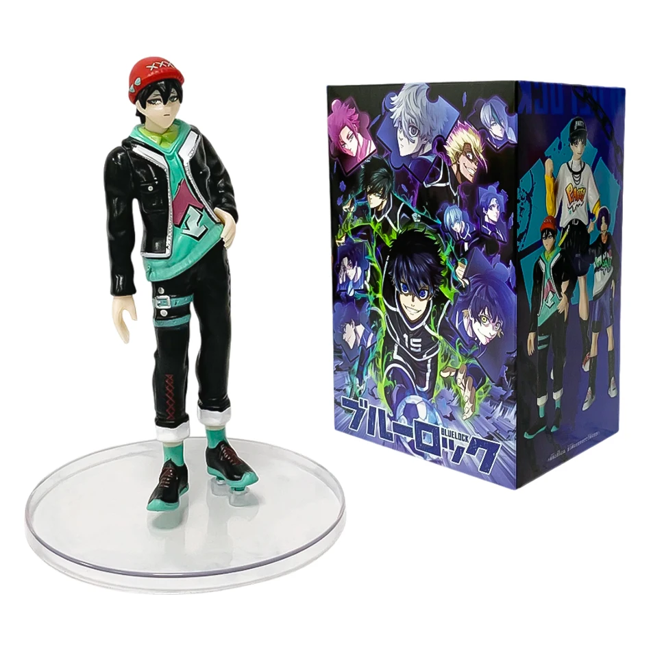 Blue Lock figure Jieshi Ichiji Makoto Shirou desktop decoration anime model peripheral surprises birthday and Christmas gifts