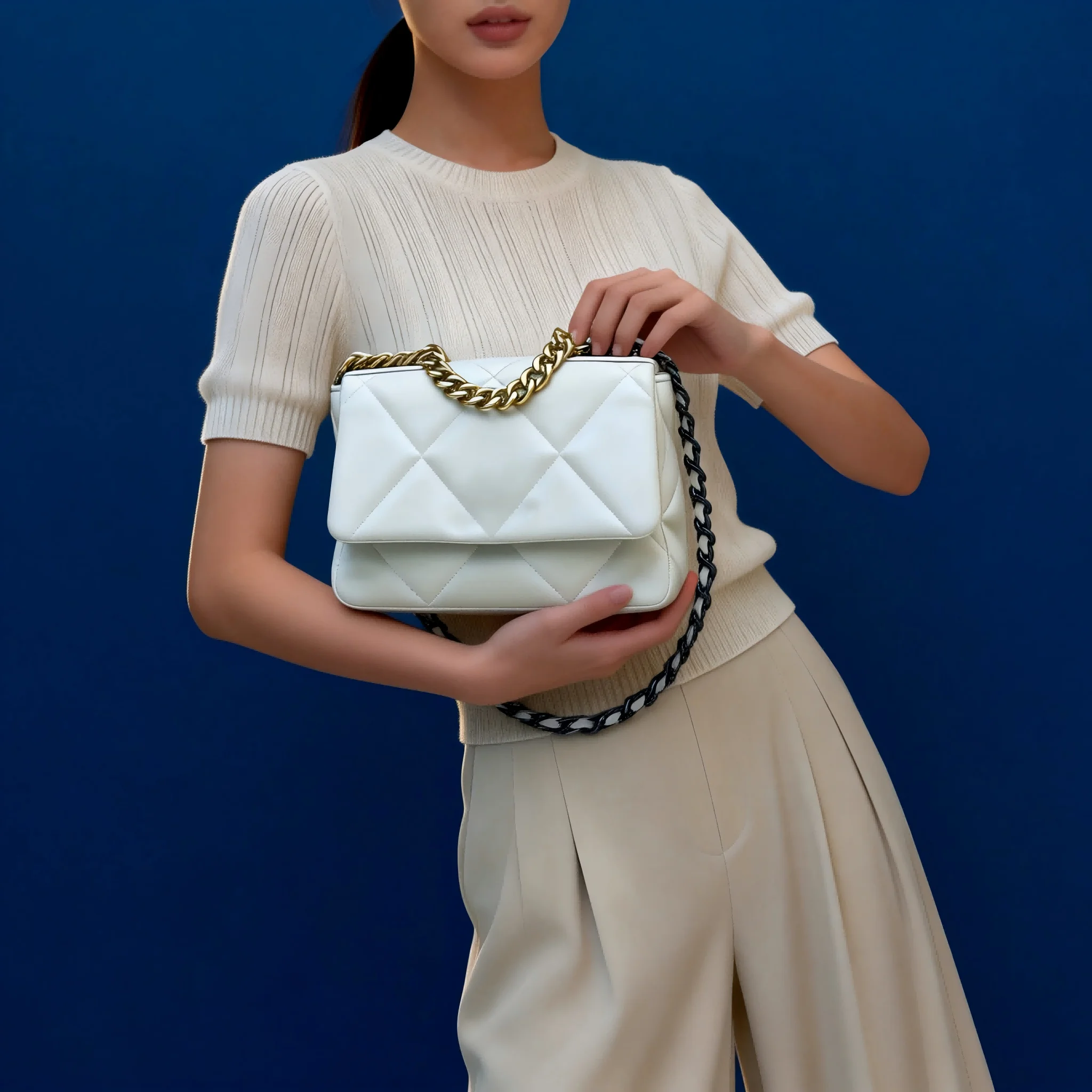 

Новая женская сумка через плечо из коровьей кожи, отличающаяся простым, но стильным дизайном.