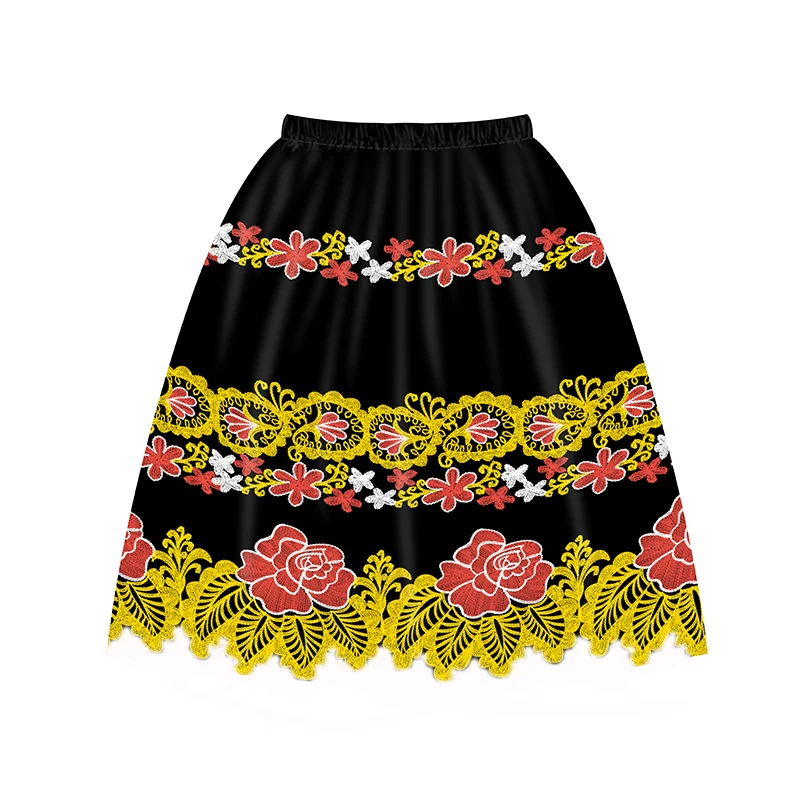 ชุดกระโปรงจับคู่ Island Vibes สําหรับแม่และเด็กผู้หญิง การออกแบบวัฒนธรรมไมโครนีเซียน