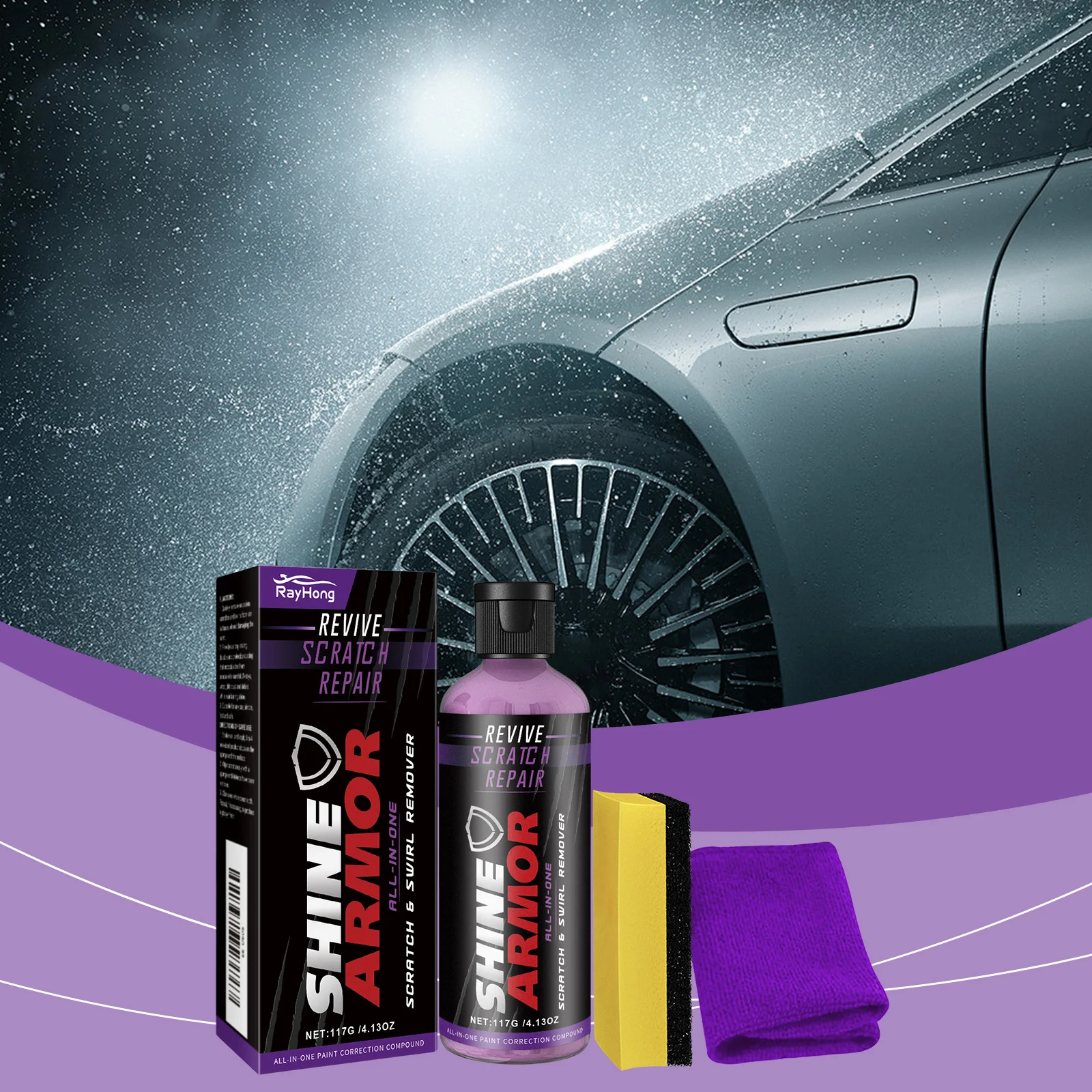 Scratch-Free Car Repair Solution Paint Surface Scratch Removal & Beauty Care Polishing Liquid