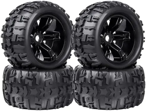

Шины и колеса HobbyPark 3.8" с предварительно нанесенным клеем для монстр-траков Arrma Traxxas HPI - комплект из 4 штук