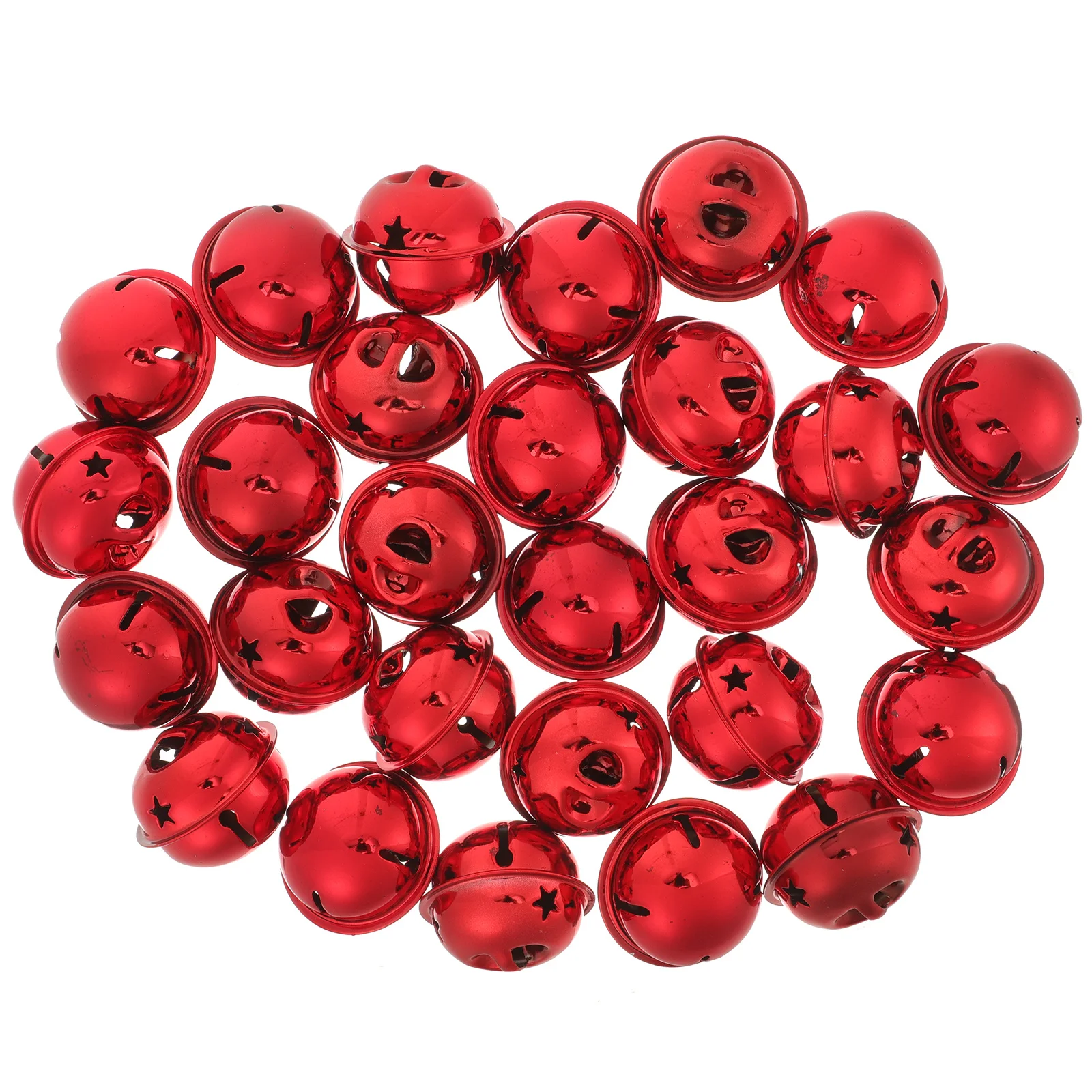 

30Pcs Pet Collar Bells Christmas Mini Pendant Sturdy Metal Charms for Cats Dogs Holiday Decoration Pet Bells Bracelet Charm