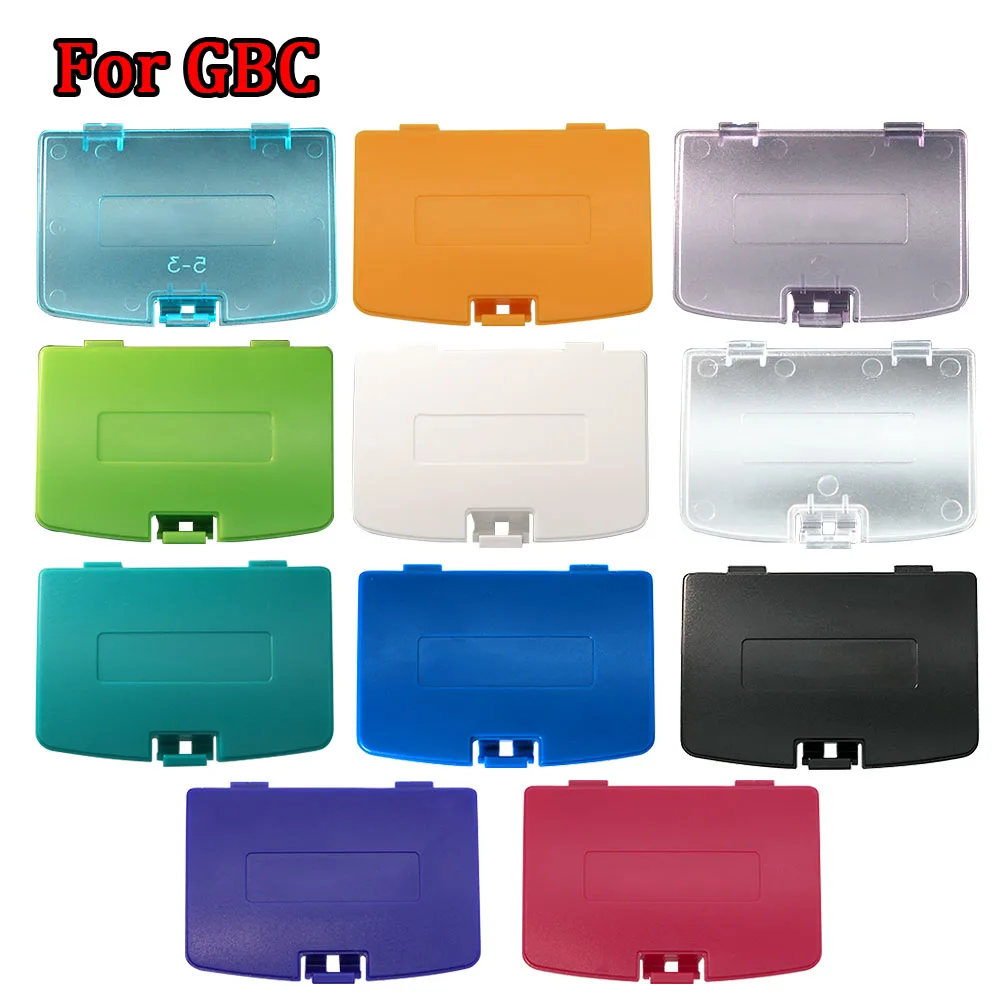 Battery Cover Game Console High Quality Case Cover Replacement Parts for GBC GameBoy Color Shell Accessories 11 Colors Available