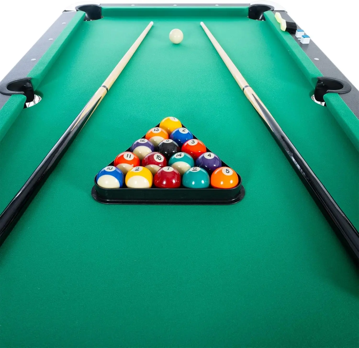 Customizable 3 In 1 Pool Ping Pong Dining Combo, 65.75in Foldable Billiard/Table Tennis,With Billiard And Tennis Paddles Accesso