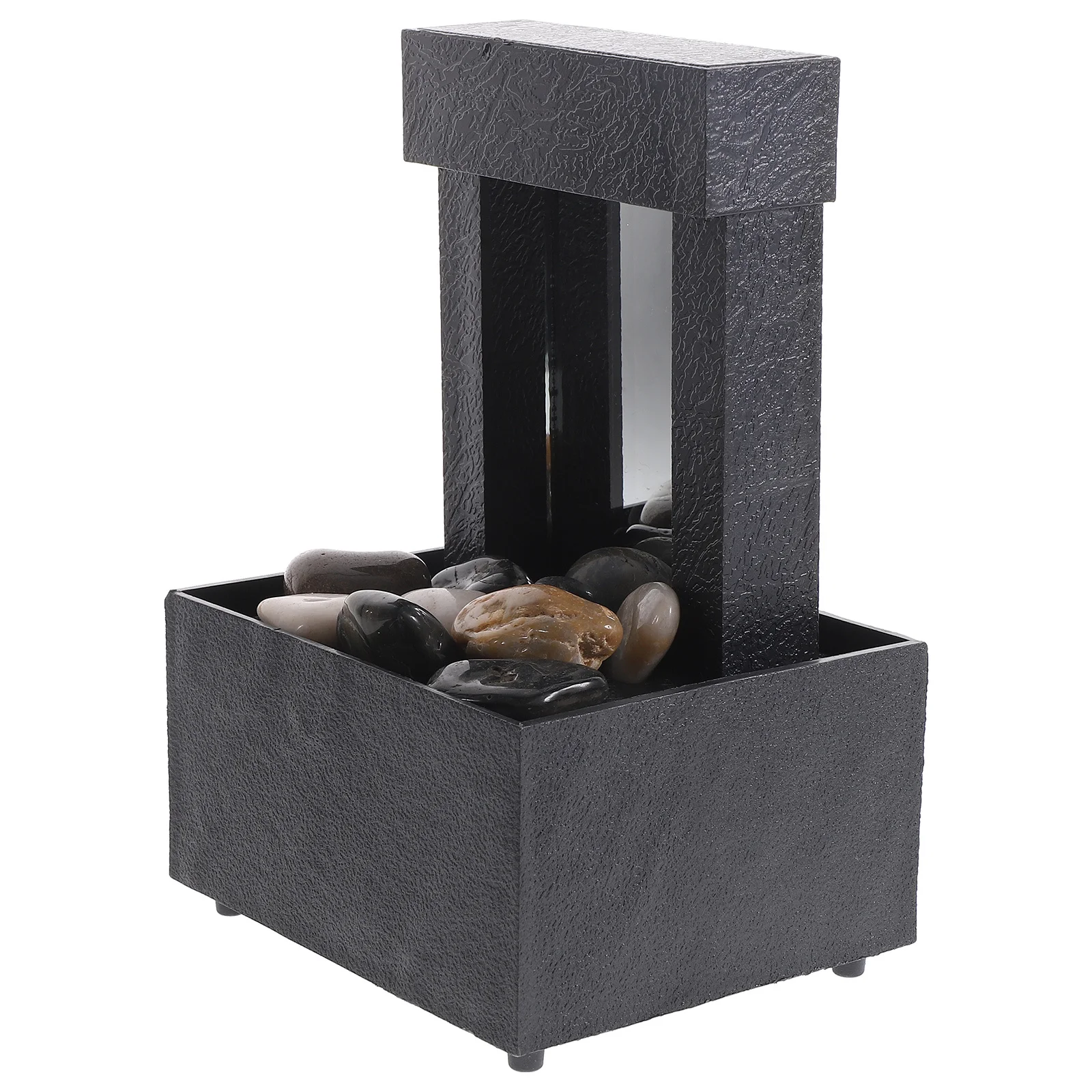 

1Set Flowing Water Adornment Table Fountain Indoor Relaxation Zen Desktop Waterfall Fountain Tabletop Decoration