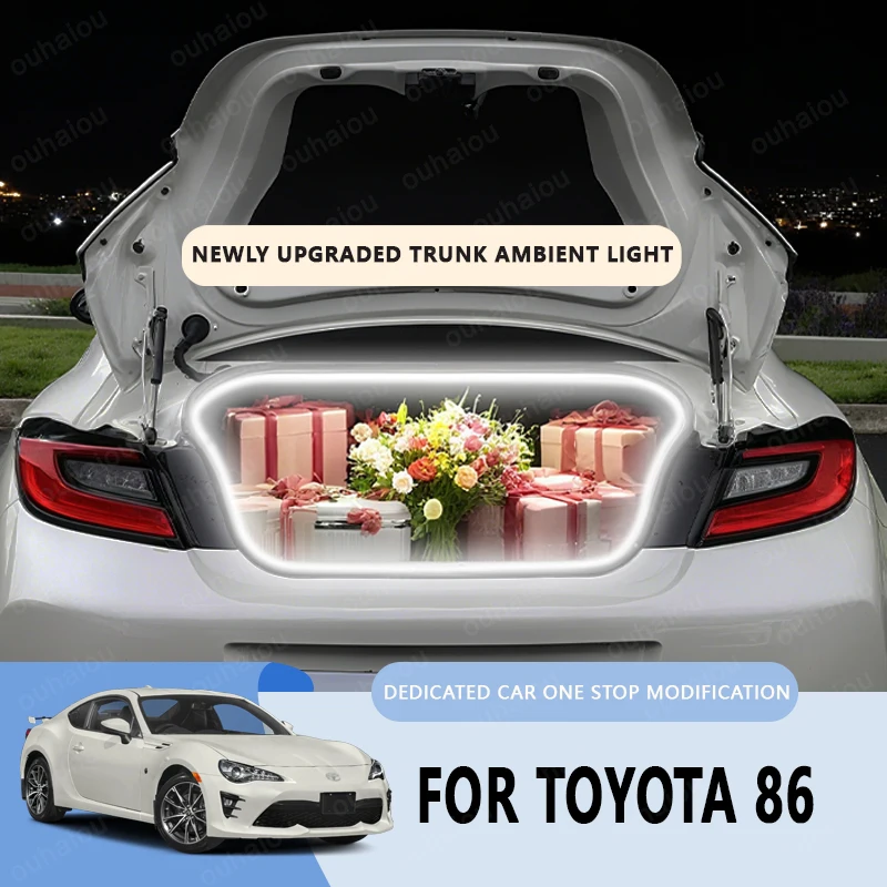 FOR TOYOTA 86 Trunk Light Modification Light Atmosphere Lights White Warm White Rear Trunk LED Light Bar - Remarks Year