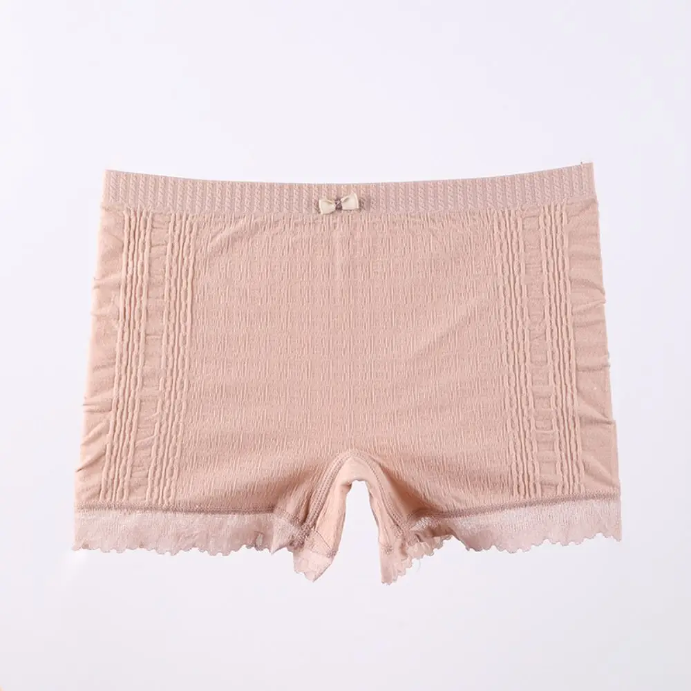 Pantalones de seguridad JK simples, pantalones cortos de pijama transpirables ultrafinos para mujer, ropa interior antideslumbrante, pantalones cortos sin costuras, ropa para el hogar