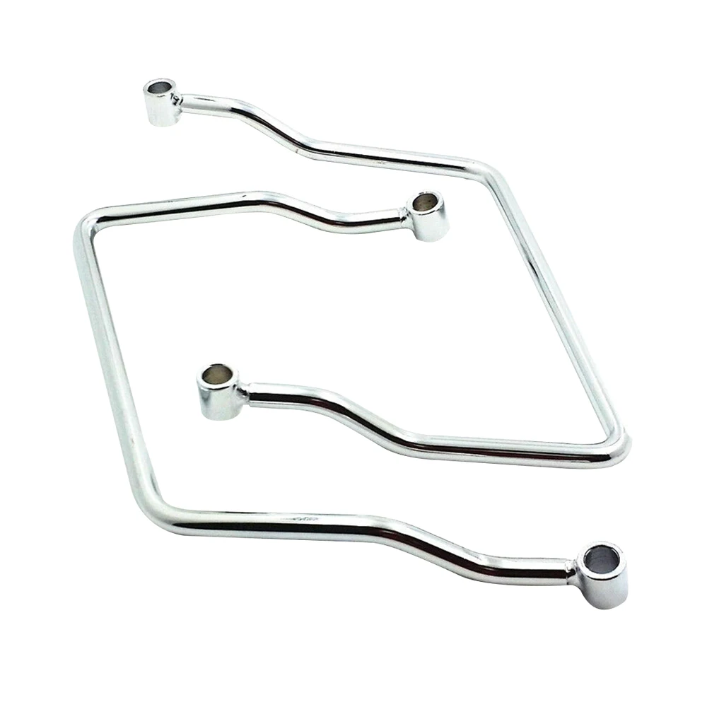 16.5 cm Saddle Bag Support Bar Mount Bracket For Honda Shadow ACE VT VT400 VT750 1997-2003