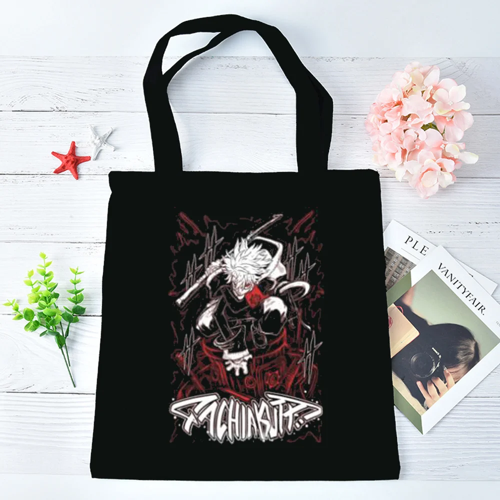 Gachiakuta tote bag torba na zakupy canvas  foldable shopping grocery woman