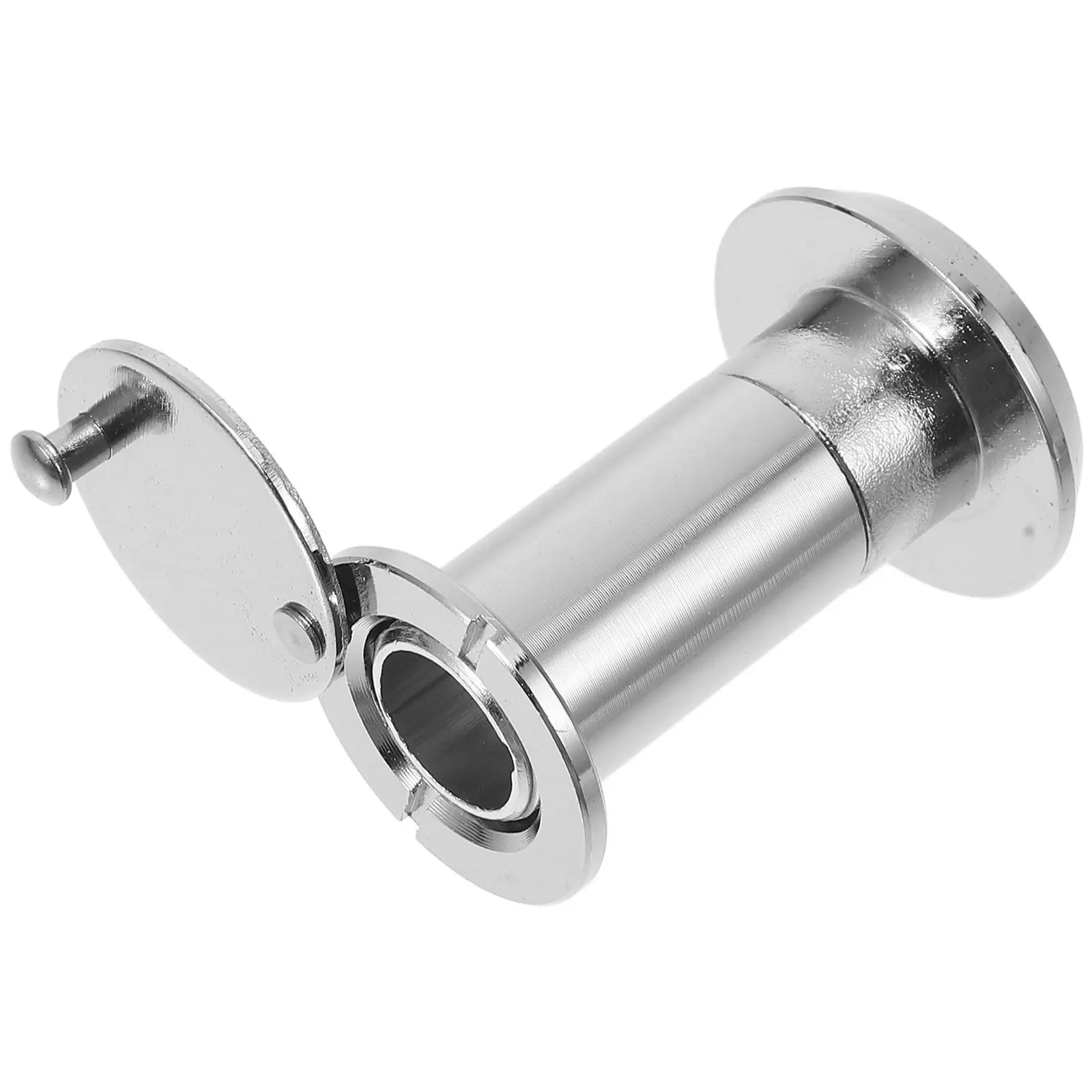 Door Viewer 220 Degree Wide Angle Zinc Alloy Peephole Heavy Duty Privacy Cover Front Door Security Viewer for Apartment Office