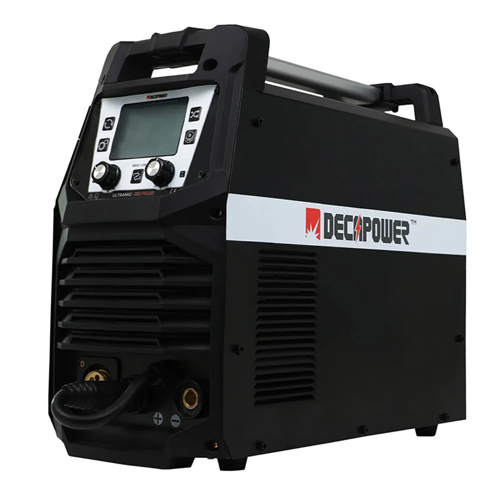 

Decapower ULTRAMIG 230A Double Pulse Aluminum MIG Welding Machine With Job Memory Function