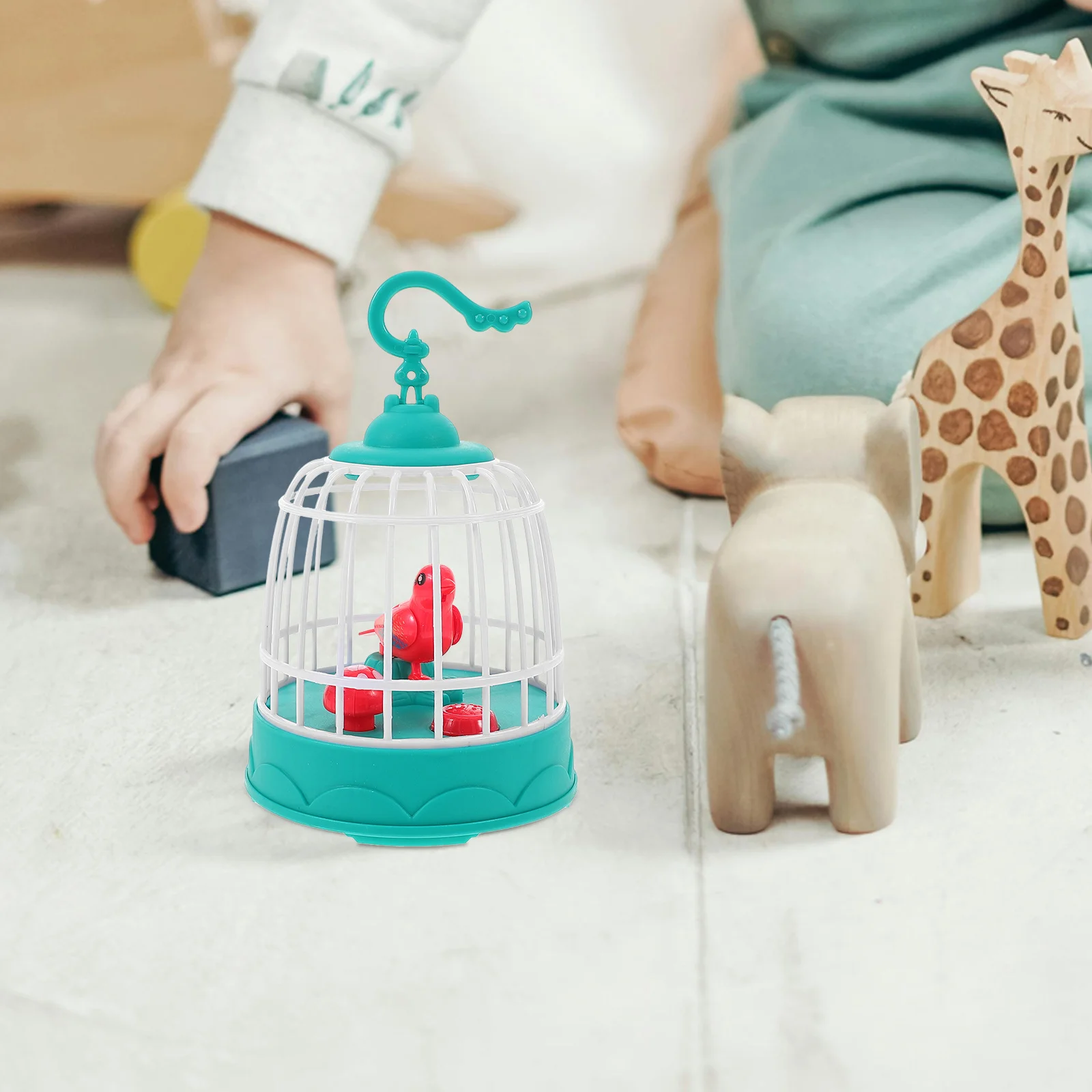 

2pcs Set of 2 Electric Bird Interactive Animated Electronic Birds Fluttering Parrot Talking