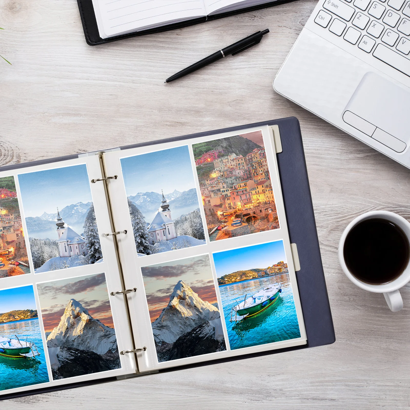 

30 шт., отрывные карманы для файлов формата А4, прозрачные папки для документов для офиса, школы, многофункциональные папки для переплета, папки для файлов