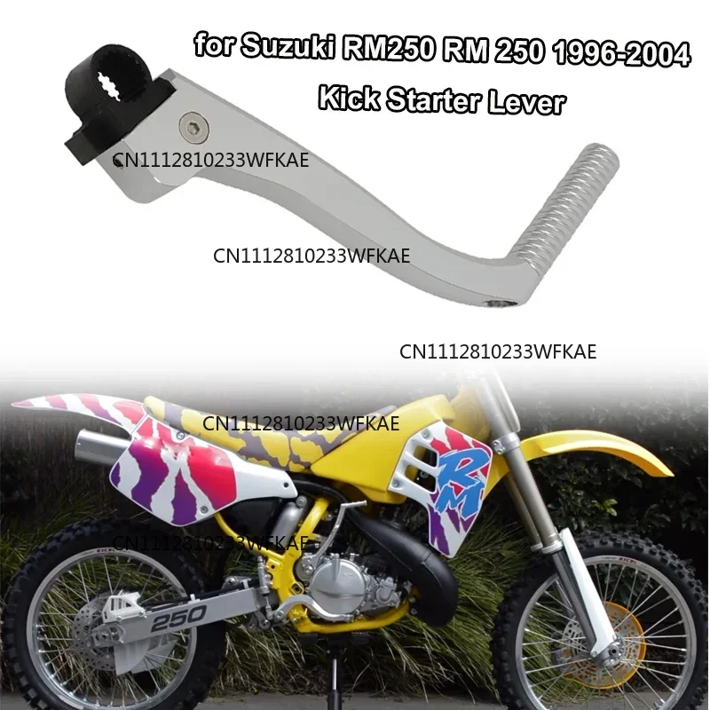 1996-2004 For Suzuki RM250 RM 250 Kick Starter Pedal Motorcycle Engine Kick Start Lever Pedal