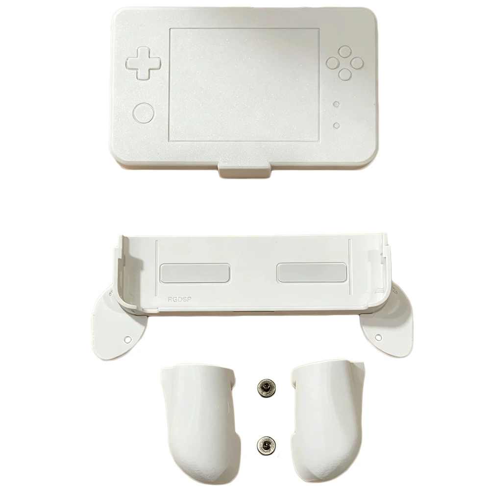 For ANBERNIC RG DS Plus Retractable Hidden Grip 3D Printed Ergonomic Handheld Game Grip with Screen Cover