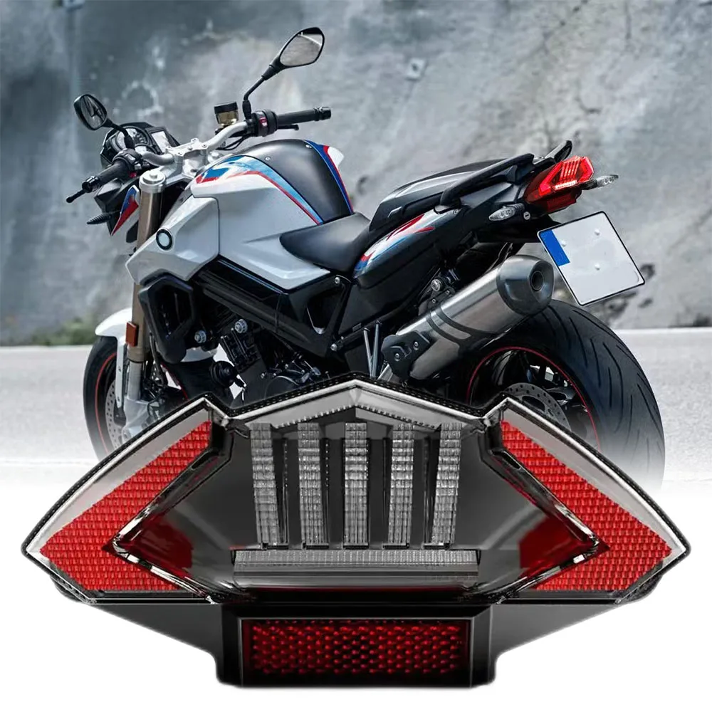 

E24 LED Tail Light Motorcycle Taillight Assembly For BMW F650 GS/Dakar/ F800 R/S/ST/G650GS/ R1200 GS/Adventure Red Brake Lamp