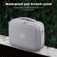 Carry Case Bag For Mini 4 Pro RC 2 Case, Portable PU Leather Storage Bag For DJI Mini 4 Pro Drone RC2 Controller Kit-Y41A