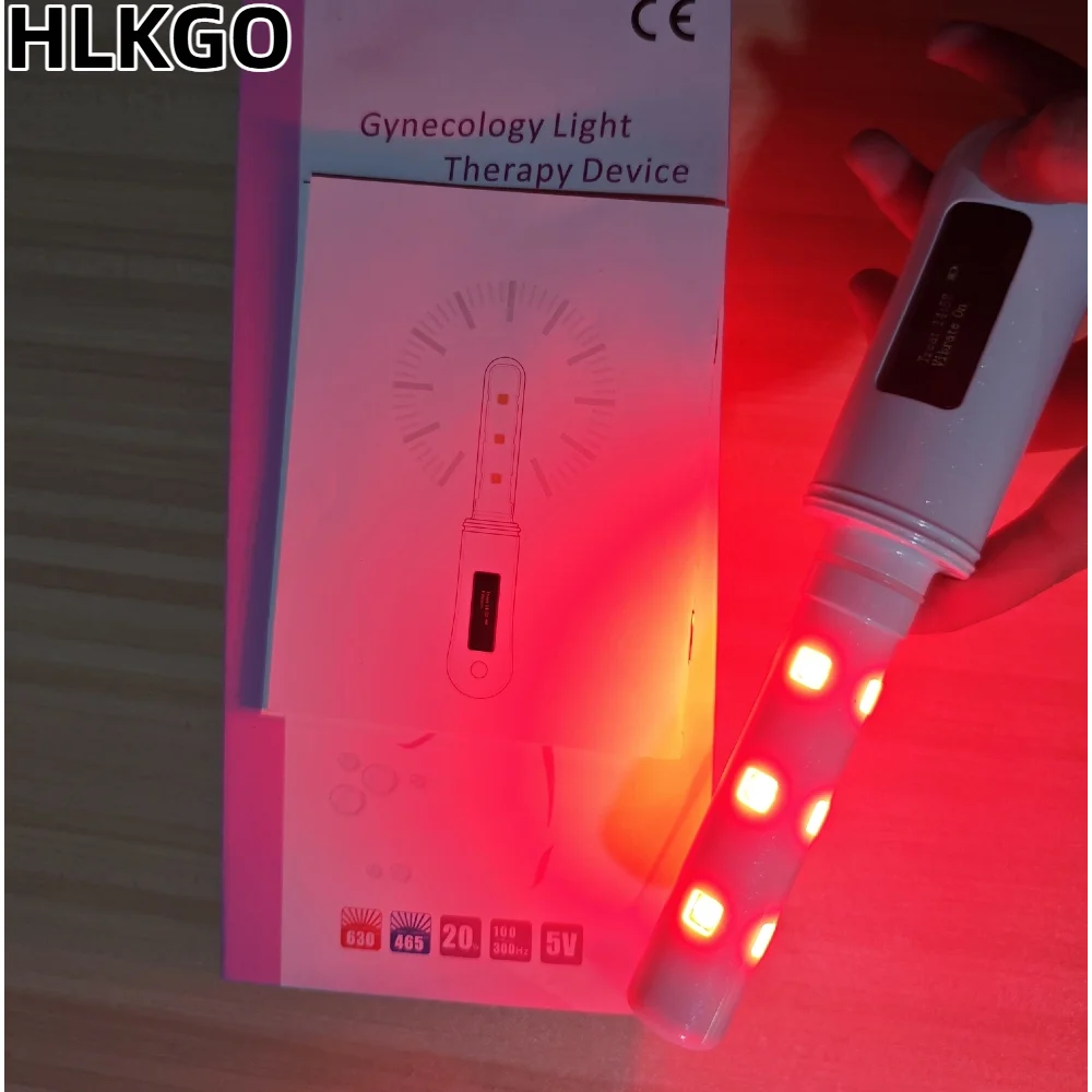 

Vaginal Tightening Wand 650nm Cold Laser Therapy, Low Level Laser LLLT Device for Intimate Rejuvenation and Women Care