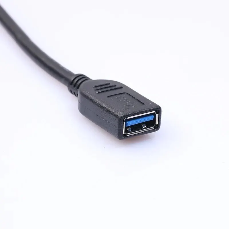 USB 3.0 تمديد كابل ذكر إلى أنثى الحبل USB 3.0 محول سوبر سرعة نقل البيانات شحن نقل اتصال القرص الصلب