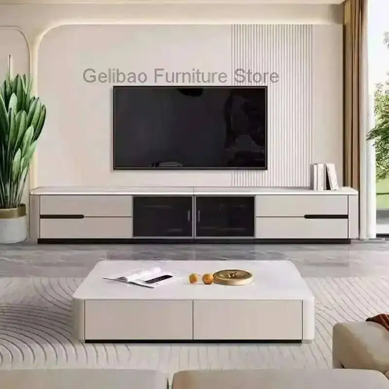 

Vanity Storage Panel TV Cabinet Coffee Table Combination Modern Simple Living Room Household Archivadores Postmodern Furniture