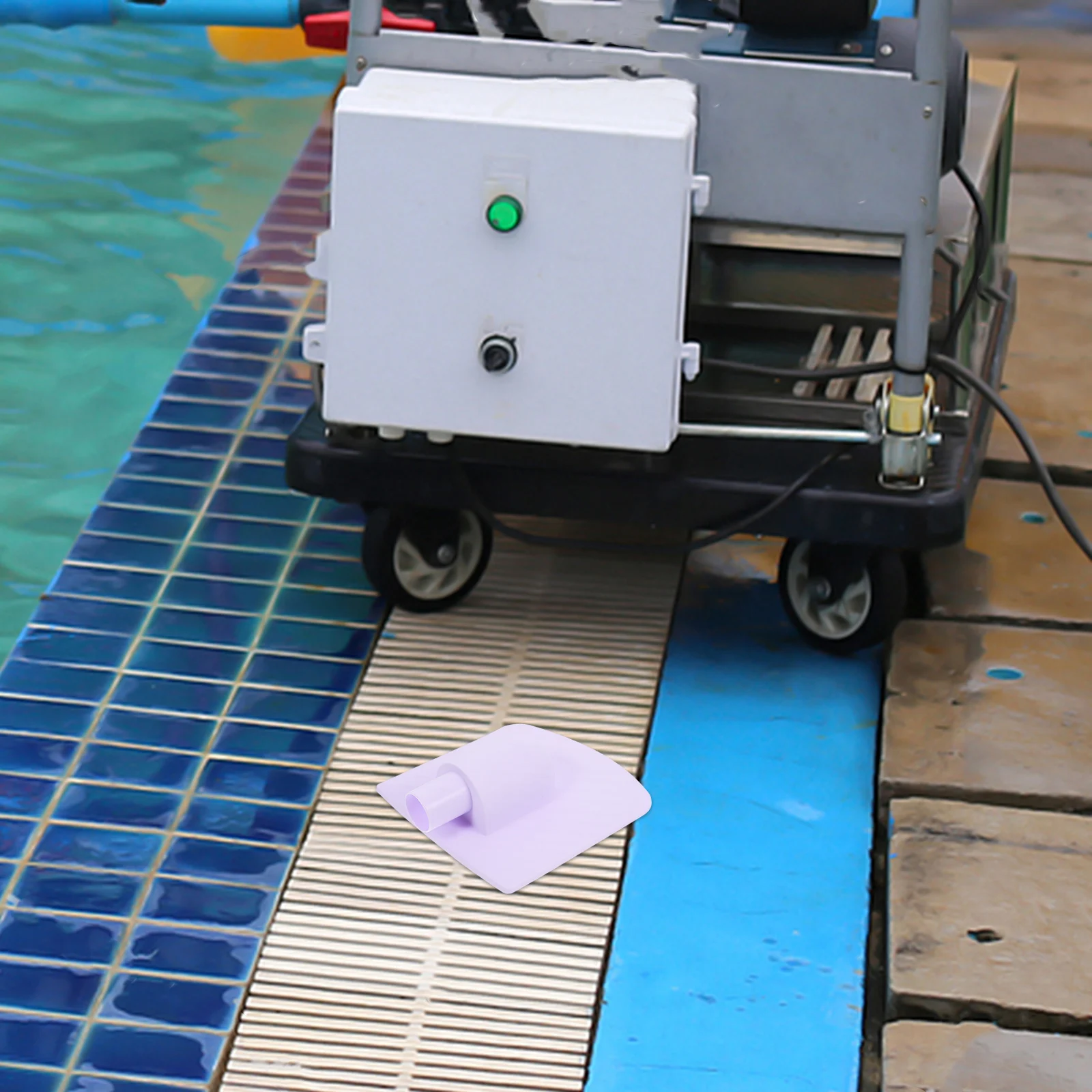 

1pc Vacuum Plate Skimmer Filter Skimmer Pump System Durable Construction Pool Pool Vacuum Plate Adapter Cleaning Spa Accessories