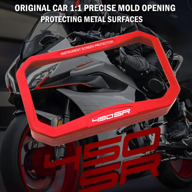 Motorcycle CNC Meter Frame Cover Screen Glare Shield Instrument Display Guard For 450SS 450SR SR450 450 SR 2022-2025
