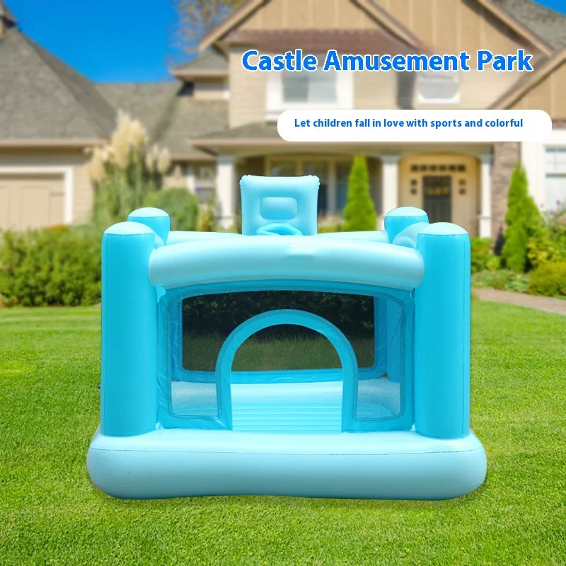 Grand Château Gonflable Épais pour Enfants, Lit de Saut, Cadeau, Jardin, Nik, Extérieur, Domestique, Tramimmersion