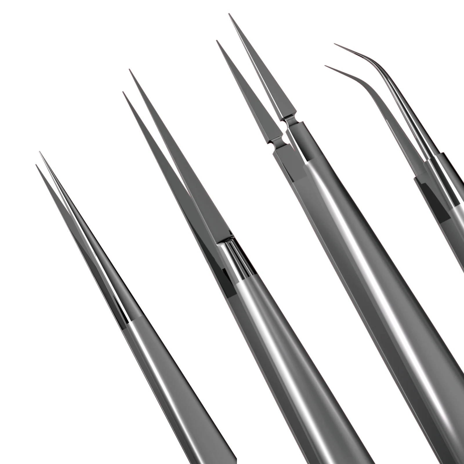 I2C Super Alloy Tweezers Professional Maintenance Tools Solving the Problem of Clamping Various Small Parts in Narrow Space