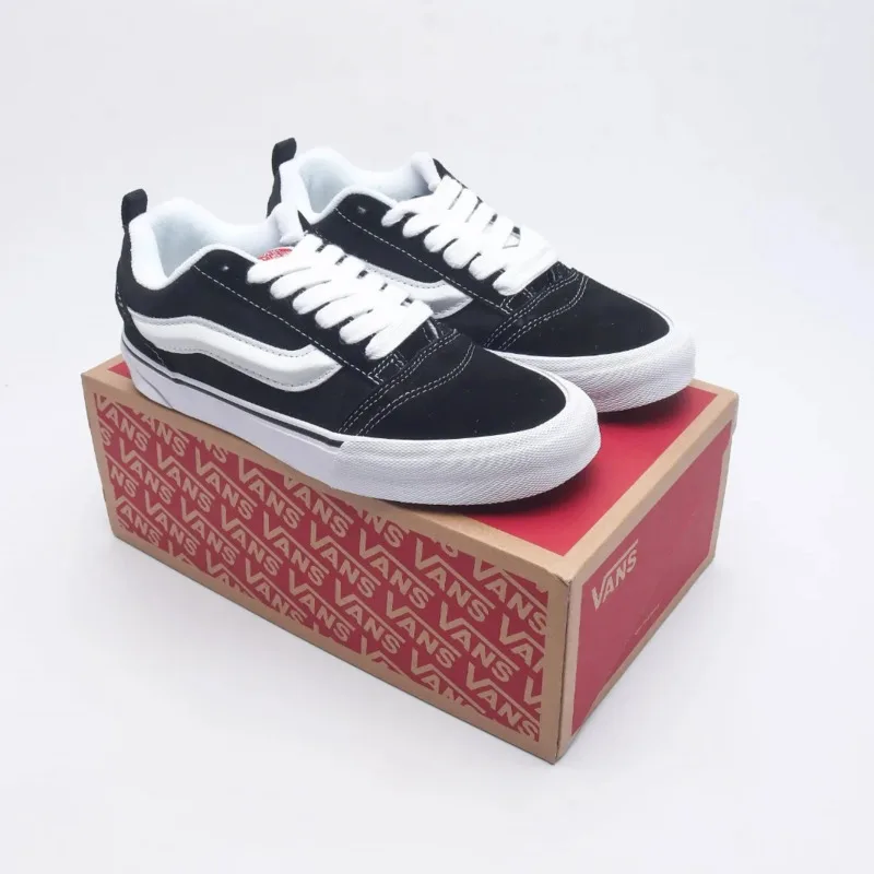 Zapatos Vans Classics Knu Skool, zapatillas Unisex originales Vans Knu Skool, zapatos para hombre, zapatillas transpirables para hombre, Tenis para exteriores