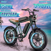 ENGWE M20 E-bike 750W Powerful Motor 48V26AH Dual Battery Mountain Electric Bicycle 20*4.0 In Fat Tire Aldult City Electric Bike