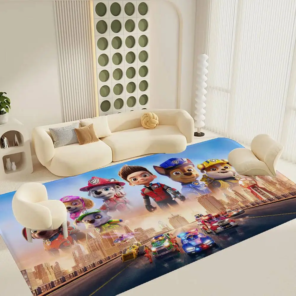 TV Paw Anime P-Patrols Bodenmatte Retro Multiple Choice Wohnzimmer Küchenteppich Rutschfeste moderne Heimdekoration