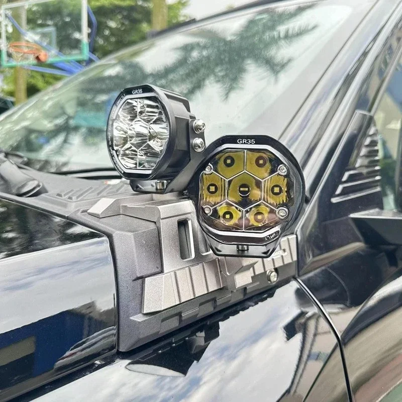 3.5 inch ambient light off-road vehicle modified A-pillar light, medium net light, front bar light