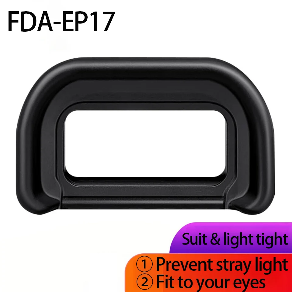FDA-EP17 muszla oczna okular wizjer osłona oczu dla Sony A6600 A6500 A6400 ILCE-6600 6500 6400 akcesoria do aparatu EP-17