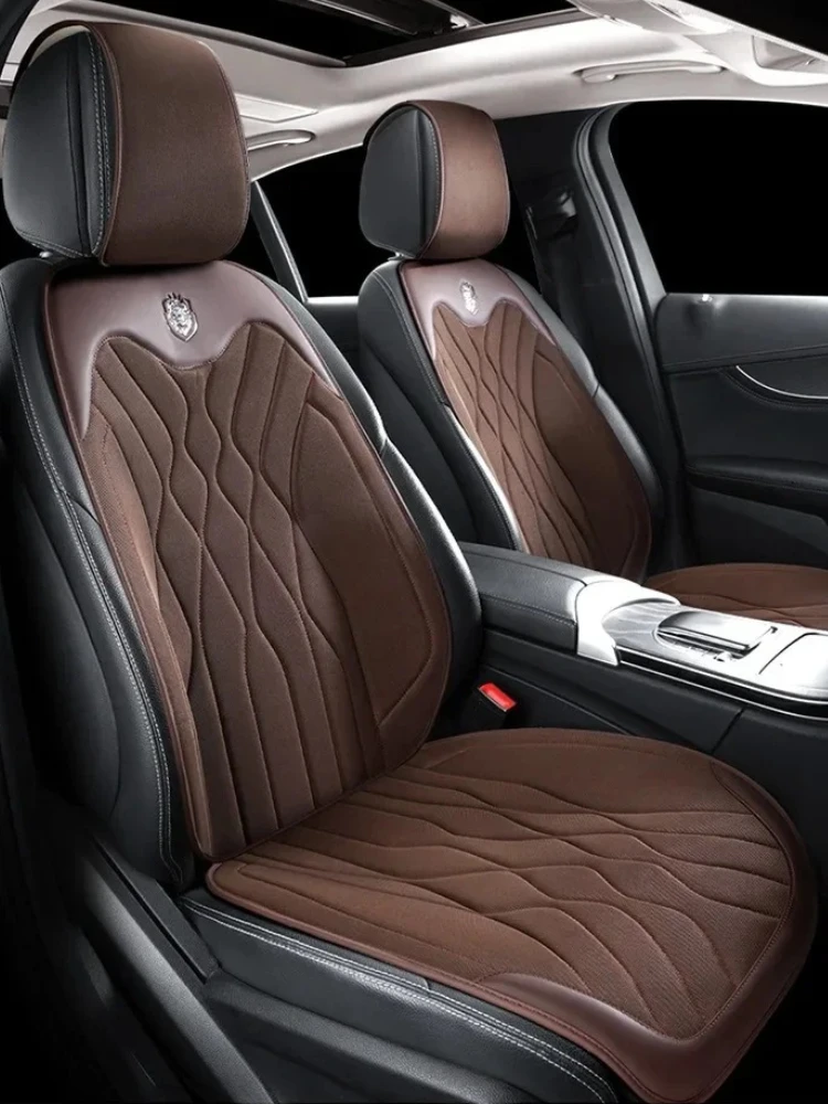 

Breathable Universal Car Seat Cushion Ice Silk Car Seat Covers Full Set 5 Seater Auto Accessories Car Seat Protectors Full Set